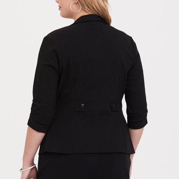 Torrid Lexington Blazer 3/4 sleeve sz 4X - Picture 4 of 16